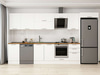Alvinka 380X222 Cm Klasik Mebran Mutfak Dolabı Mb-E80S50S50-2