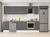 Alvinka 380X222 Cm Klasik Mebran Mutfak Dolabı Mb-E90S50S40-2