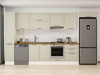 Alvinka 380X222 Cm Klasik Mebran Mutfak Dolabı Mbb-E80B40S60-1