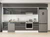 Alvinka 380X240 Cm High Gloss Mutfak Dolabı Mb-E90S45S45-1