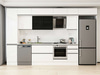Alvinka 380X240 Cm High Gloss Mutfak Dolabı Mbb-E90B45S45-3