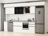 Alvinka 380X240 Cm High Gloss Mutfak Dolabı Mb-E90S40S50-3
