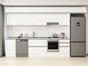 Alvinka 380X240 Cm High Gloss Mutfak Dolabı Mb-E80S50S50-1