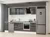 Alvinka 380X240 Cm High Gloss Mutfak Dolabı Mbb-E90B40S50-2