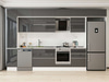 Alvinka 380X240 Cm High Gloss Mutfak Dolabı Mbb-E80B40S60-2