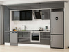 Alvinka 380X240 Cm High Gloss Mutfak Dolabı Mbb-E80B40S60-3