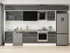 Alvinka 380X240 Cm High Gloss Mutfak Dolabı Mb-E80S50S50-3
