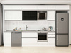 Alvinka 380X240 Cm High Gloss Mutfak Dolabı Mb-E90S45S45-3