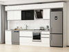 Alvinka 380X240 Cm High Gloss Mutfak Dolabı Mb-E80S50S50-3