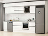 Alvinka 380X240 Cm High Gloss Mutfak Dolabı Mb-E90S40S50-2