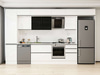 Alvinka 380X240 Cm High Gloss Mutfak Dolabı Mbb-E80B50S50-3