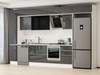 Alvinka 380X240 Cm High Gloss Mutfak Dolabı Mbb-E90B40S50-3