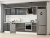 Alvinka 380X240 Cm High Gloss Mutfak Dolabı Mb-E80S60S40-2