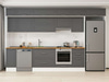 Alvinka 380X240 Cm Klasik Mebran Mutfak Dolabı Mb-E90S40S50-1