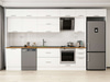 Alvinka 380X240 Cm Klasik Mebran Mutfak Dolabı Mb-E80S60S40-2