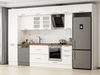 Alvinka 380X240 Cm Klasik Mebran Mutfak Dolabı Mbb-E90B50S40-3