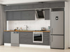 Alvinka 380X240 Cm Klasik Mebran Mutfak Dolabı Mb-E90S50S40-2