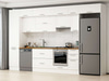 Alvinka 380X240 Cm Klasik Mebran Mutfak Dolabı Mbb-E90B50S40-1