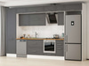 Alvinka 380X240 Cm Klasik Mebran Mutfak Dolabı Mbb-E80B60S40-2