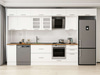 Alvinka 380X240 Cm Klasik Mebran Mutfak Dolabı Mb-E90S40S50-3