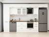 Alvinka 380X240 Cm Klasik Mebran Mutfak Dolabı Mbb-E90B50S40-3