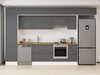 Alvinka 380X240 Cm Klasik Mebran Mutfak Dolabı Mbb-E90B50S40-1