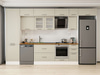 Alvinka 380X240 Cm Klasik Mebran Mutfak Dolabı Mbb-E80B60S40-3