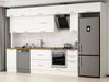 Alvinka 380X240 Cm Klasik Mebran Mutfak Dolabı Mb-E90S50S40-2
