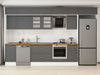 Alvinka 380X240 Cm Klasik Mebran Mutfak Dolabı Mb-E90S45S45-3