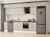 Alvinka 380X240 Cm Klasik Mebran Mutfak Dolabı Mb-E80S40S60-2
