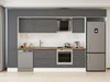 Alvinka 380X240 Cm Klasik Mebran Mutfak Dolabı Mbb-E90B40S50-2