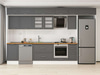 Alvinka 380X240 Cm Klasik Mebran Mutfak Dolabı Mb-E90S50S40-3