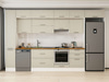 Alvinka 380X240 Cm Klasik Mebran Mutfak Dolabı Mbb-E80B40S60-1