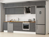 Alvinka 380X240 Cm Klasik Mebran Mutfak Dolabı Mb-E90S40S50-2