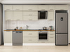 Alvinka 380X240 Cm Klasik Mebran Mutfak Dolabı Mb-E90S50S40-2