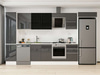 Alvinka 385X222 Cm High Gloss Mutfak Dolabı Mbb-E90B45S50-3
