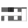 Alvinka 385X222 Cm High Gloss Mutfak Dolabı Mb-E80S45S60-3