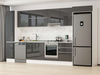 Alvinka 385X222 Cm High Gloss Mutfak Dolabı Mbb-E80B45S60-1