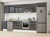 Alvinka 385X222 Cm High Gloss Mutfak Dolabı Mb-E80S45S60-1