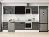 Alvinka 385X222 Cm High Gloss Mutfak Dolabı Mb-E80S45S60-3
