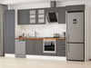 Alvinka 385X222 Cm Klasik Mebran Mutfak Dolabı Mbb-E80B60S45-3