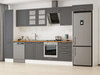 Alvinka 385X222 Cm Klasik Mebran Mutfak Dolabı Mbb-E80B45S60-3