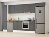 Alvinka 385X222 Cm Klasik Mebran Mutfak Dolabı Mbb-E90B45S50-1