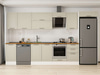 Alvinka 385X222 Cm Klasik Mebran Mutfak Dolabı Mb-E90S45S50-2