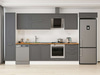 Alvinka 385X222 Cm Klasik Mebran Mutfak Dolabı Mbb-E80B45S60-2