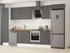 Alvinka 385X222 Cm Klasik Mebran Mutfak Dolabı Mbb-E80B45S60-2