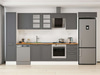 Alvinka 385X222 Cm Klasik Mebran Mutfak Dolabı Mbb-E90B45S50-3