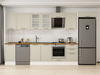 Alvinka 385X222 Cm Klasik Mebran Mutfak Dolabı Mb-E90S45S50-3