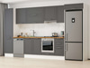 Alvinka 385X222 Cm Klasik Mebran Mutfak Dolabı Mbb-E90B50S45-1