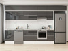 Alvinka 385X240 Cm High Gloss Mutfak Dolabı Mb-E80S60S45-1